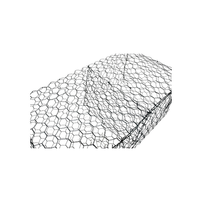 Galvanized Alloy Braided Gabion Hexagonal Baskets for Construction Geogrid Support