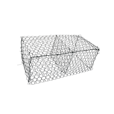 2x1x1m Hexagonal Woven Steel Gabion Basket With Zn-10%AL Tensile Strength 350-550N/mm2