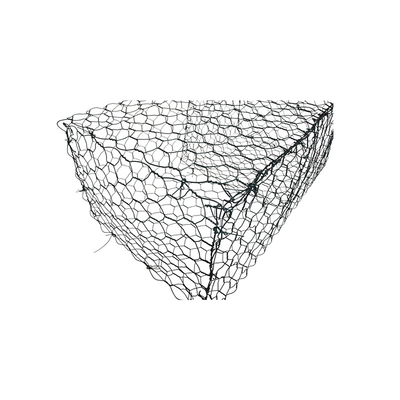 2x1x1m Hexagonal Woven Steel Gabion Basket With Zn-10%AL Tensile Strength 350-550N/mm2