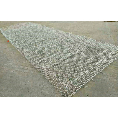 Customized Galfan Welded Gabion Basket 6*8CM Mesh Size Wear Resistance