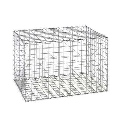 Galfan Welded Gabion Boxes - Strong Corrosion Resistance Spot Welded Gabion Wire Mesh