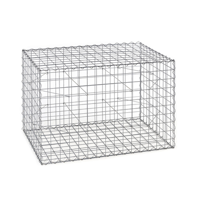 Hotdip Galvanized Galfan Galvanized Alloy Wire Gabions Spot Welding
