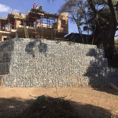 Spot Welding Alloy Gabion For Garden Fence 3.0mm Wire Diameter