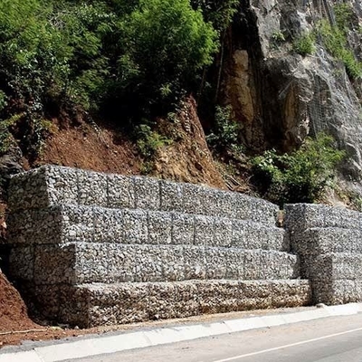 Spot Welding Alloy Gabion For Garden Fence 3.0mm Wire Diameter