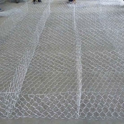 Galfan Galvanized Alloy Spot Welded Gabions 1*1*1M Or Customized  Size