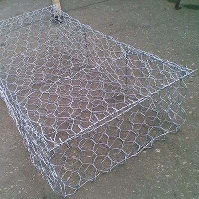Galfan Galvanized Alloy Spot Welded Gabions 1*1*1M Or Customized  Size