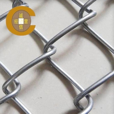 Galvanized Iron Chain Link Fencing Mesh with Plastic Coating