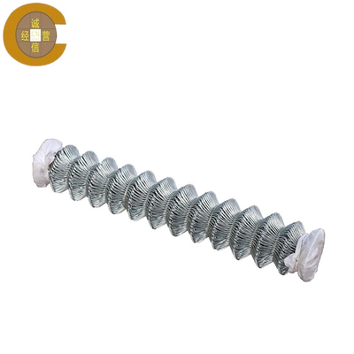 Rustproof Plastic Coated Iron Chain Link Fence Mesh Customization