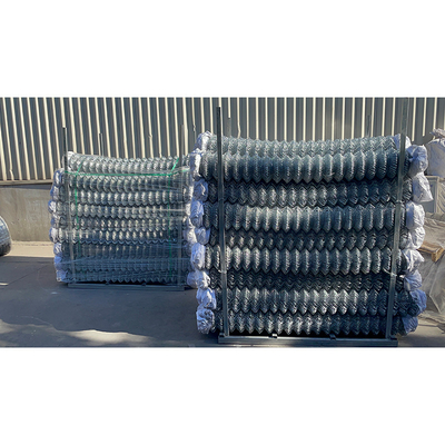 Galvanized Iron Wire Chain Link Mesh with PVC Coating for Garden Fence