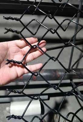 CN GABION Hot Sale Green 3.0mm Galvanized Chain Link Mesh With 50*50mm Aperture