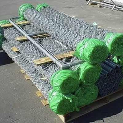Galfan Galvanized Alloy Woven Fence System High Tensile Strength