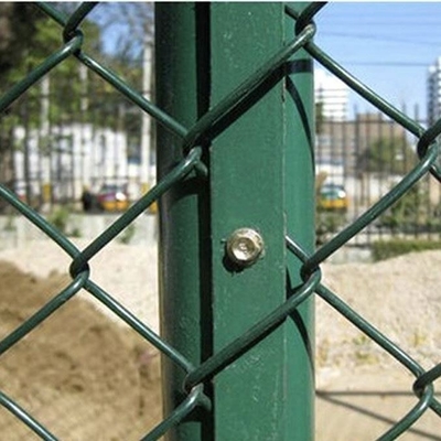 Woven Chainlink Fence with Alloy Wire for Industrial Security