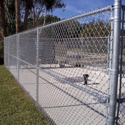 Woven Chainlink Fence with Alloy Wire for Industrial Security