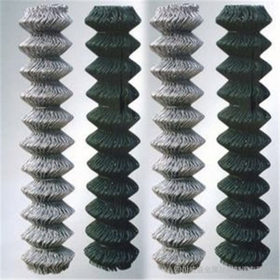 3.0 4.0 5.0mm Woven Alloy Galfan Galvanized Alloy Wire Chain Link Fence