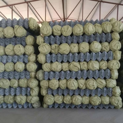 3.0 4.0 5.0mm Woven Alloy Galfan Galvanized Alloy Wire Chain Link Fence