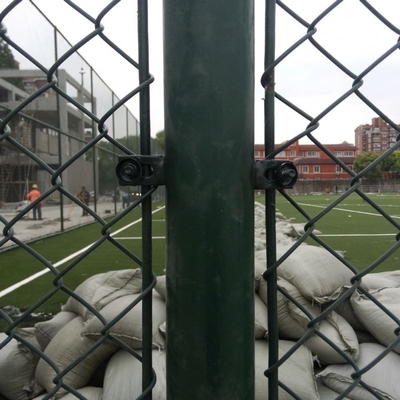 3.0 4.0 5.0mm Woven Alloy Galfan Galvanized Alloy Wire Chain Link Fence