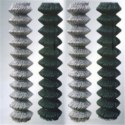 Woven Fence System Top Galvanized Steel Wire Alloy Chainlink Fence