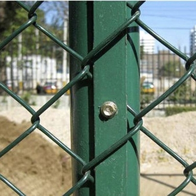 Tensile Strength Galvanized Steel Woven Fence System with Zinc Alloy Coating