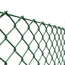 Galvanized Alloy Woven Chainlink Garden Fence Roll For Security System