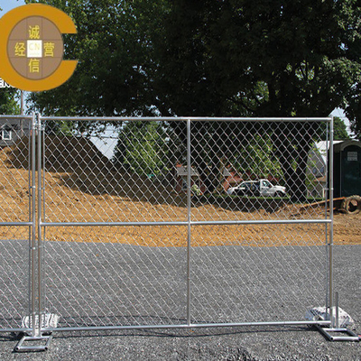 6*12ft Professional Sturdy Galvanized Temporary Fence For Security