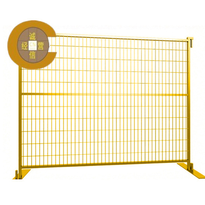 Welded Mesh Panel Barrier Portable Steel Crowd Control Fence For Stadium Safety