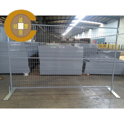 Welded Mesh Panel Barrier Portable Steel Crowd Control Fence For Stadium Safety