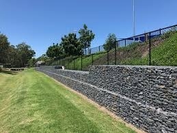 Tensile Welded Fence Gabion Box Made of Alloy Steel Wire With Double Layer PVC Coating