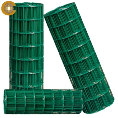 2x2 3/8 Inch Plastic Coated Welded Wire Mesh Fence Roll Erosion Resistant