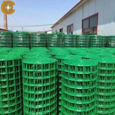 2x2 3/8 Inch Plastic Coated Welded Wire Mesh Fence Roll Erosion Resistant