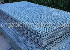 Industrial Commercial 6x15 Galvanized Steel Heavy Fence Welded Wire Mesh Panel
