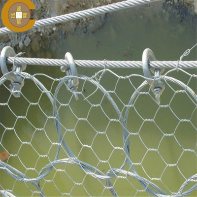 Flexible SNS Soft Rockfall Protection Ring Wire Mesh For Slope Protection