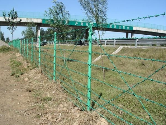 Tensile Galvanized PVC Coated Razor Wire Fence 2.0-4.0mm