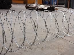 2.5mm Galvanized Iron Single Razor Wire